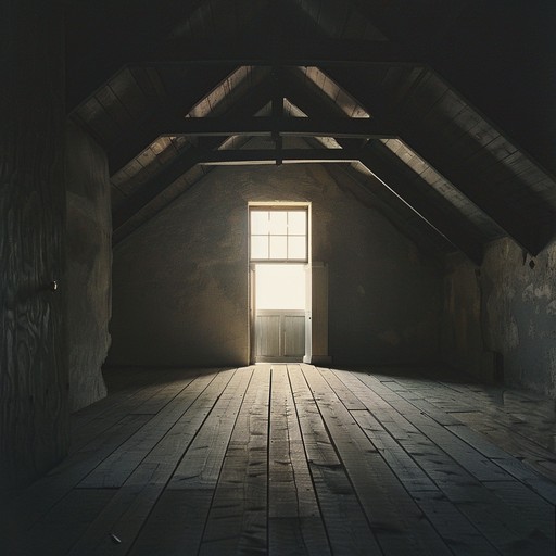 This track captures the mysterious and slightly eerie echoes of an old, dusty attic, with a musicbox playing a delicate, haunting melody that evokes curiosity and nostalgia.