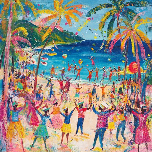 Celebrate lively vibes with energetic beats and vibrant melodies. This track encapsulates the spirit of a sunny caribbean holiday, featuring upbeat rhythms, steel drums, and festive melodies designed to make you dance under the summer sun. Perfect for driving vibrant holiday spirits, this piece promises a sunny, joyful, and festive atmosphere.