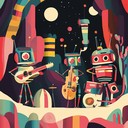 a playful melody using toy sounds evokes childhood wonder.