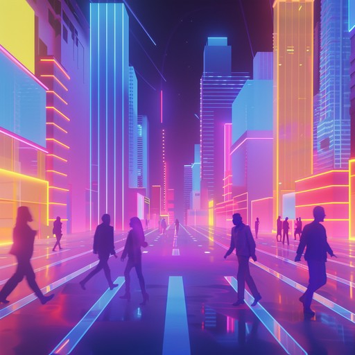 Immerse yourself in an electrifying symphony of shimmering synths, sparkling percussions, and catchy hooks that propel you to a vibrant dancefloor in a neon lit seoul. This instrumental k pop track bursts with energy, combining modern rhythms with eclectic electronic embellishments, ensuring an unforgettable sonic experience.