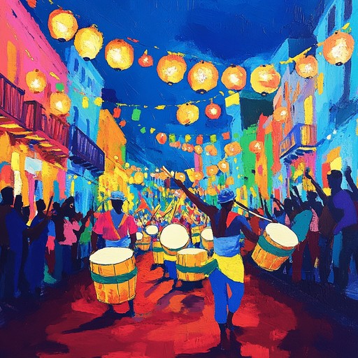 An exhilarating instrumental samba piece that embodies the pulsating rhythms and frenetic energy of a pursuit through the heart of carnival festivities in rio.