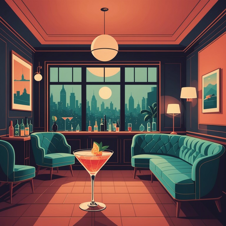 Imagine a perfect evening filled with sophisticated jazz tunes played on an electric piano, creating a tranquil yet vibrant atmosphere perfect for unwinding and reflecting. This tune should embody the elegance and tranquility of a night spent under soft, ambient lighting with close friends.