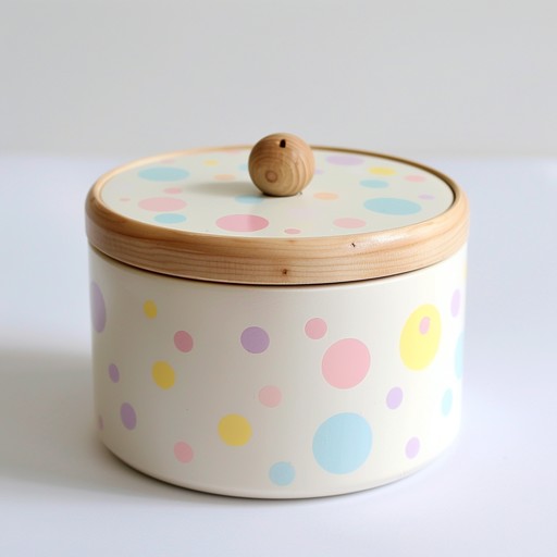 A minimalistic yet joyful arrangement evoking memories of lullabies and playful polka rhythms. The music box provides a gentle, endearing melody that delights and soothes.