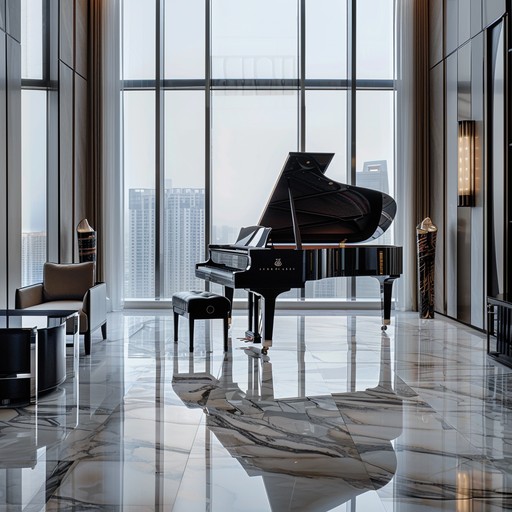 A majestic orchestral journey blended with soothing muzak, turning mundane office tasks into grand adventures. The gentle piano and lavish strings create a dynamic yet calming experience, ideal for productivity and reflection.