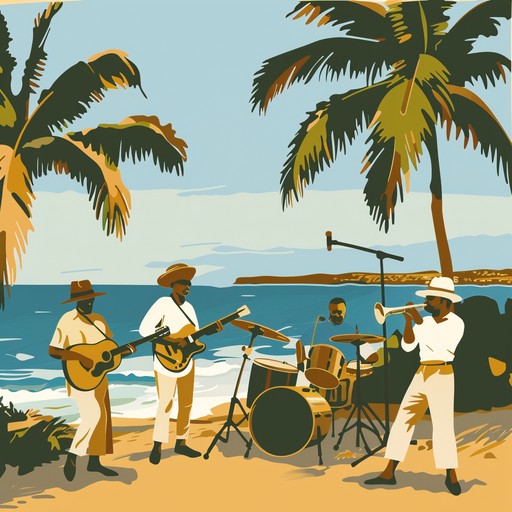 This song features an invigorating salsa rhythm that instantly transports listeners to a tropical paradise. With bright brass sections, lively piano riffs, and driving percussion, it creates a euphoric atmosphere. The syncopated beats and infectious melodies will make you feel like dancing under the caribbean sun.