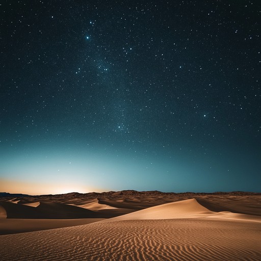 Journey through mystic deserts with ethereal melodies and ambient echoes