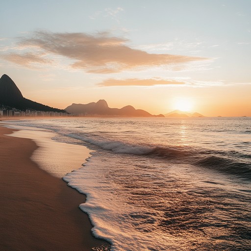 This instrumental samba piece radiates relaxation and sentimentality. The smooth, warm guitar tones, blended with gentle percussion and soothing bass lines, evoke memories of summer evenings by the beach in brazil.