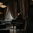 soft melodies drift through a tranquil, moonlit cabaret lounge