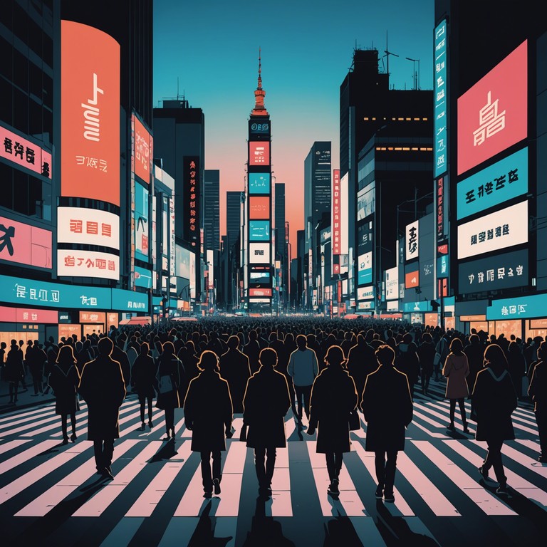 Revisiting the poetic ambiance of tokyo through its vibrant evenings, this song uses the sound of the koto to draw a picturesque sonic scene that makes listeners feel both the energy and tranquility of shibuya’s daily transformation at dusk.