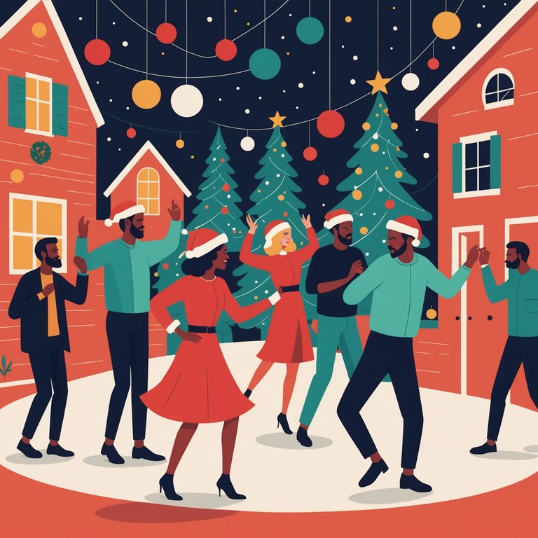 Transforming timeless christmas tunes into a funky, energetic track, this song uses groovy bass lines and rhythmic beats to create a holiday party atmosphere that's both nostalgic and refreshing.