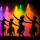 energetic rhythms embodying lively tribal dance groove