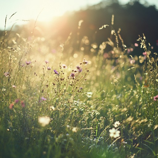 Picture a serene summer meadow bathed in golden sunlight, where gentle breezes rustle through the grass and flowers sway lazily. A calming yet vibrant instrumental song that exudes peacefulness and warmth, using soft melodies and soothing harmonics. Ideal for relaxation, this track invites listeners to escape into a tranquil natural setting, providing a sense of comfort and rejuvenation.