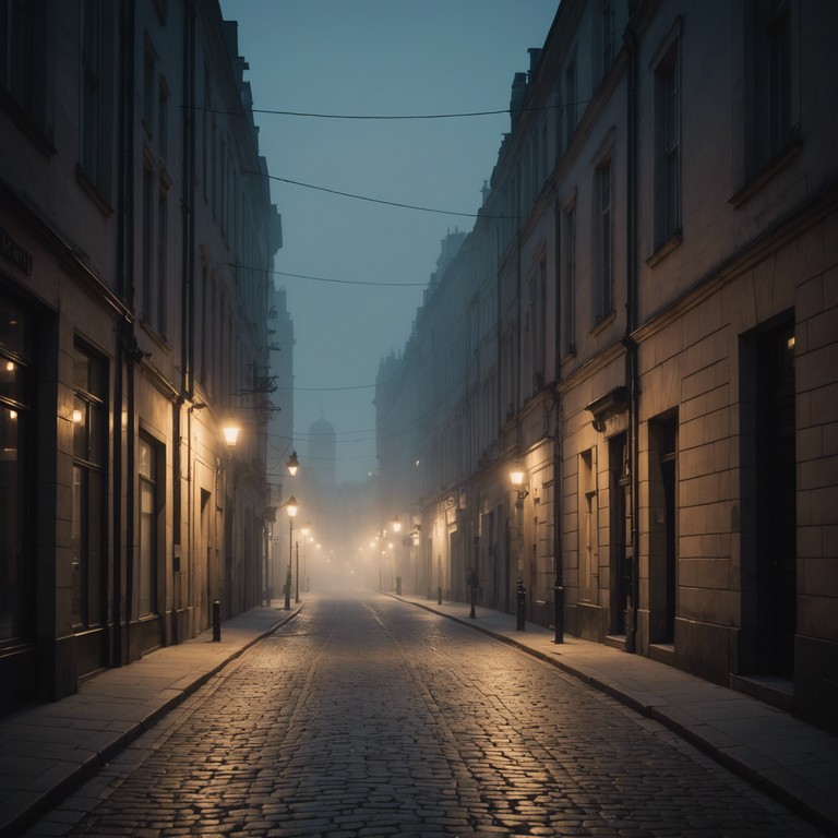 This track blends soothing urban sounds with the gentle chords of a marimba, creating a tapestry of serene and introspective urban life. It's like walking through a bustling city at night, feeling surprisingly at peace amid the soft hum of distant traffic and street lights glowing comfortably in the mist