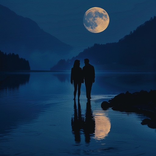 Imagine a gentle walk under the moonlight, where every step is accompanied by a serene harmony. This track will transport you to a peaceful night, filled with tranquil moments and quiet whispers of love. The smoothness of the saxophone melds beautifully with a gentle backdrop of strings, creating an ambiance that's perfect for romantic evenings.