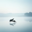 a soft melody gently unfolding in quiet solitude.