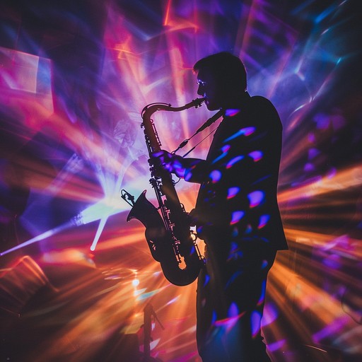 A vibrant instrumental blending energetic jazz improvisations with upbeat house rhythms. Groovy saxophone solos combine with pulsating basslines for a non stop dance celebration. Ideal for lively events and dance enthusiasts.