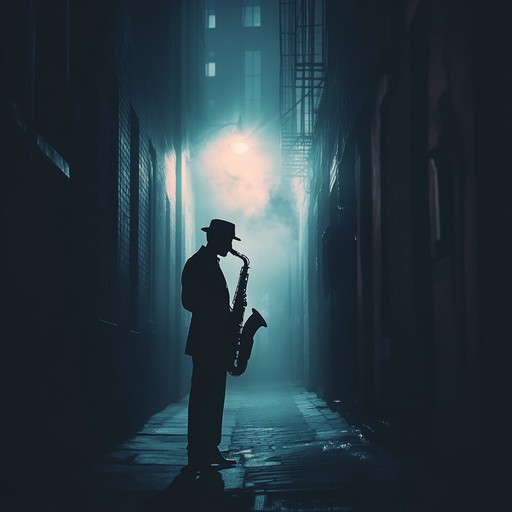 An instrumental piece that intertwines sultry jazz melodies with dark, brooding electronica, creating an intimate and mysterious atmosphere that captivates the listener.