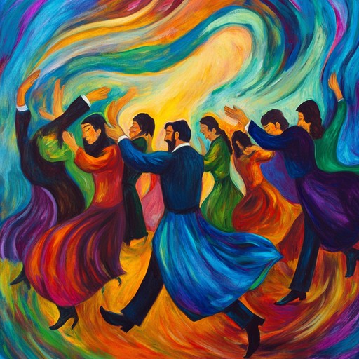 Embark on a spirited journey through the heart of a traditional klezmer dance, driven by fast and fiery violin melodies. This track merges dynamic percussion with vibrant clarinet, encapsulating the joyous celebration and intense emotions felt during the dance. Perfectly capturing the energetic peaks and emotional depths, this piece offers an authentic and exhilarating sound experience.