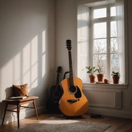 soft guitar strums for relaxation