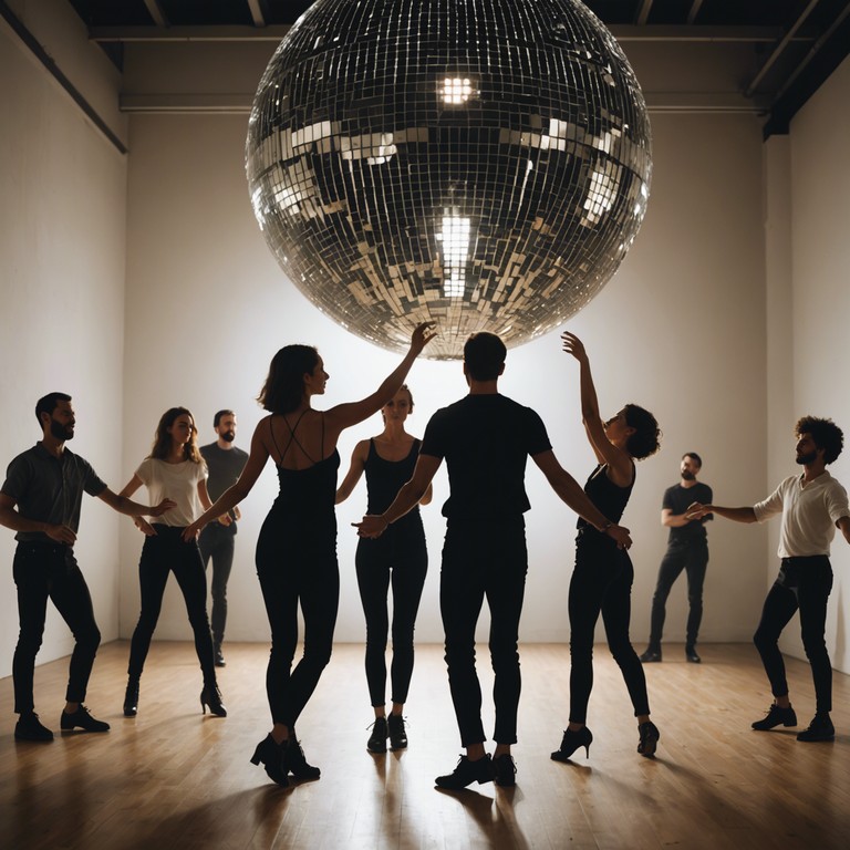 Craft a resplendent journey into the heart of the 1970s disco era, accentuated by vibrant, feel good funky beats, and deliciously smooth bass lines guaranteed to intoxicate with soulful rhythms.