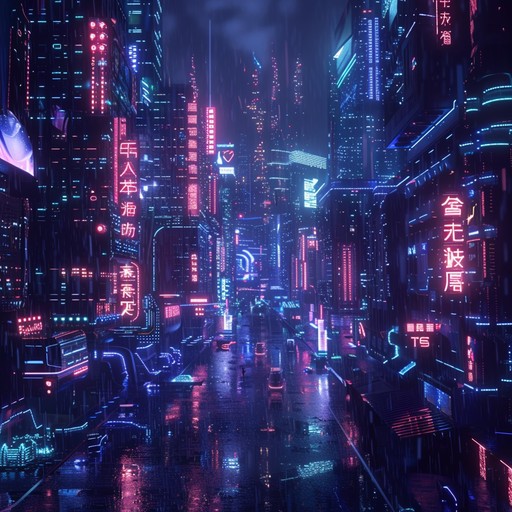 Dive into a refined futuristic world with this intricate edm piece. Utilizing sophisticated synth patterns and atmospheric sound design, this instrumental track paints a picture of an urban landscape illuminated by glowing neon. Ideal for thoughtful reflection or relaxed enjoyment.