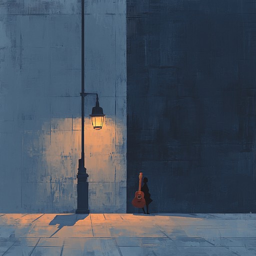 A hauntingly beautiful guitar melody plays softly against the backdrop of an empty cityscape. The minimalist notes resonate with the listener, stirring up feelings of nostalgia and a sense of longing for connection. Each strum is carefully placed, creating an intimate experience that bridges the gap between isolation and hope.