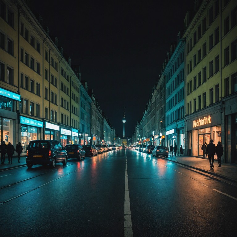 Imagine a modern take on classic german schlager music, infusing traditional melodies with the vibrancy of berlin's nightlife. The track is a symphonic blend that captures the city's dynamic spirit and its historical echoes.