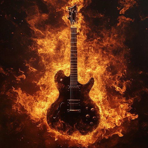 A high octane instrumental featuring shreds of electric guitar, a solid rhythm backing, and relentless drumming. It’s a headbanging anthem designed to excite and energize the listener with its powerful and driving soundscape.