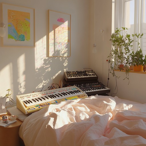 Bright and uplifting, this instrumental track is designed to bring the feel of a joyful, sunny afternoon into your bedroom. Its cheerful melodies and vibrant rhythms reflect the simple pleasures of life, creating a blissful and relaxed vibe. The song combines the casual charm of bedroom pop with lively electronic accents, ideal for adding a touch of sunshine to your day.