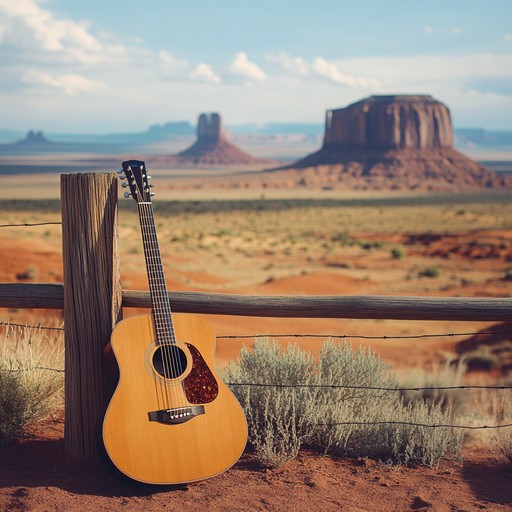 Feel the rush of freedom with this spirited instrumental that embodies the essence of the untamed wild west. The acoustic guitar leads a dynamic arrangement that paints a vivid soundscape of rugged terrains and endless adventures.