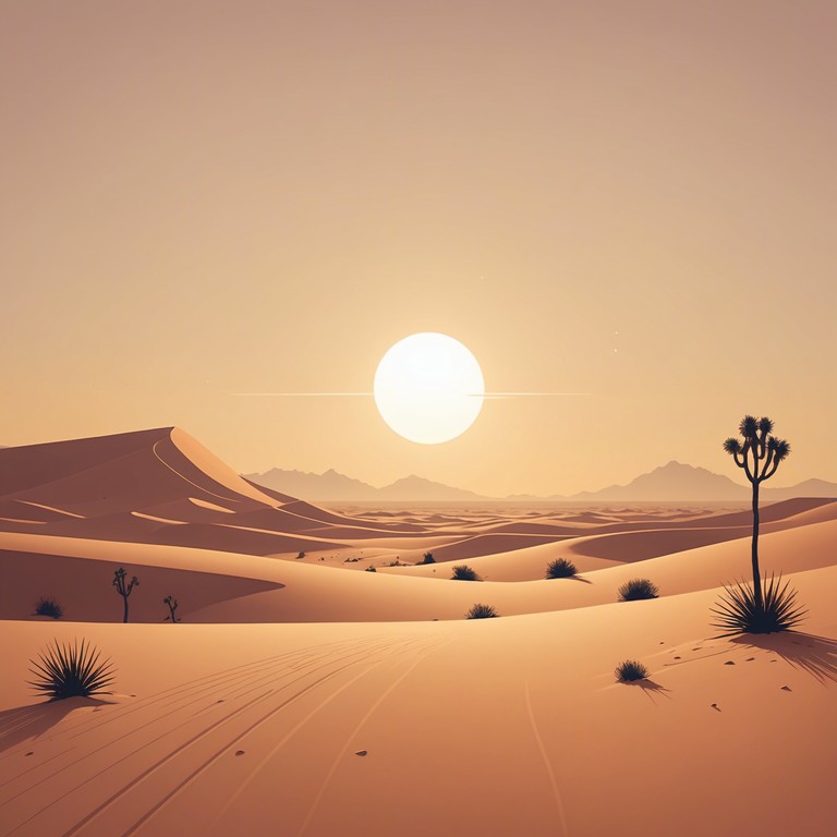 This track captures the essence of a tranquil dawn across the vast, sandy sahara, infused with the gentle sounds of a single kora playing. The music invites listeners to experience a serene connection with the ancient lands and the whispering winds.