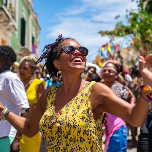 In this track, the vibrant, rhythmic energy of modern dancehall music blends seamlessly with the rich, wooden tones of the traditional marimba. The result is a unique fusion that retains the party spirit of dancehall while introducing a culturally rich timbre from the marimba, evoking the festive atmosphere of caribbean streets during a lively festival.