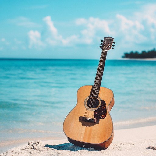 A mellow instrumental piece blending soothing melodies with soft rhythms, capturing the essence of a tranquil seaside afternoon and the gentle sway of ocean waves.