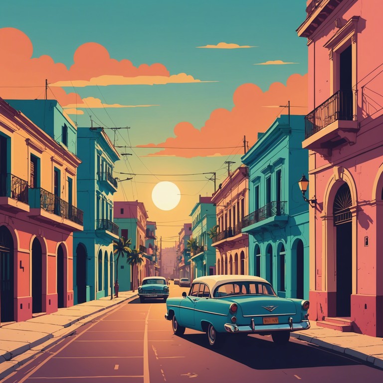 An evocative track that blends traditional afro cuban rhythms with soulful melodies, creating a sunset vibe that transports listeners to the warm, vibrant streets of havana. Perfect for a reflective evening or a calm gathering.