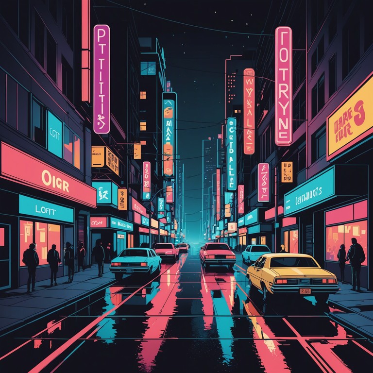 A high energy kpop track that captures the essence of city life with vibrant beats and memorable synth hooks, creating a soundscape that feels like a bustling urban night. The track mixes traditional korean instruments with modern pop elements for a unique, crossover appeal.