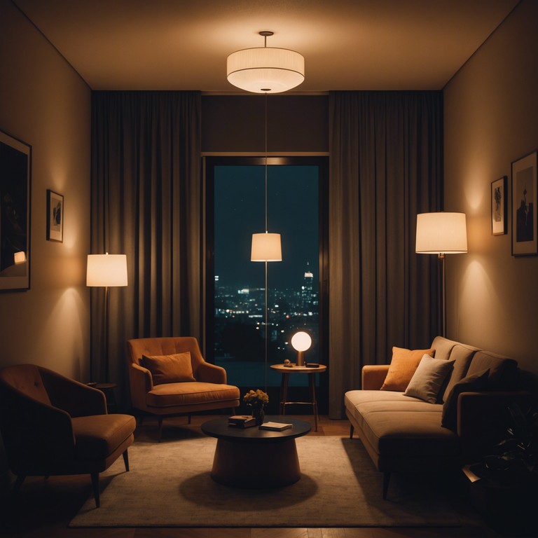 This track uses the soft tones of a piano to create a calming atmosphere, perfect for a serene evening in a torch lounge setting. The music moves like a slow, gentle whisper, carrying the listener away to a peaceful state of mind.