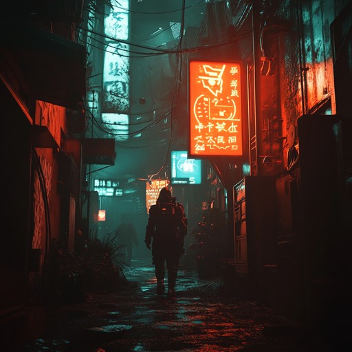 Dive into an urban labyrinth of cybernetic tones and cascading synth waves, painting a sonic picture of a neon infused metropolis filled with digital intrigue and relentless, hypnotic energy