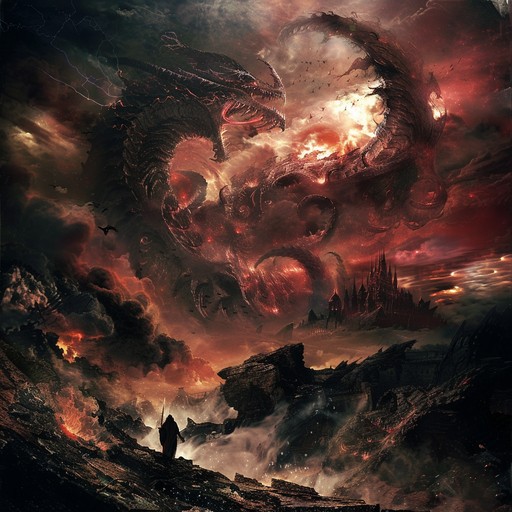 This unrelenting deathcore instrumental unleashes a hellish onslaught of crushing breakdowns, blistering blast beats, and demonic growls. The track is a non-stop assault of brutality, with lightning-fast riffs, pummeling drums, and haunting atmospheric elements that create an oppressive and sinister atmosphere. The song ebbs and flows between chaotic fury and ominous, brooding passages, showcasing the raw power and aggression of the deathcore genre