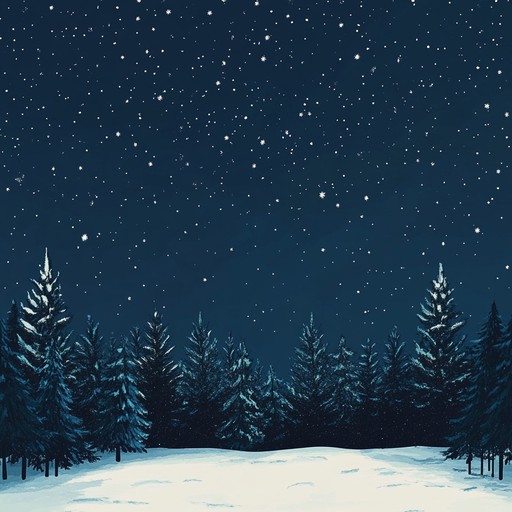 Immerse yourself in a serene and sophisticated holiday instrumental featuring gentle celesta melodies layered with lush orchestral arrangements. This ethereal composition paints a tranquil picture of a snow covered winter wonderland under a starlit sky, evoking warm, nostalgic, and heartwarming emotions perfect for the festive season.