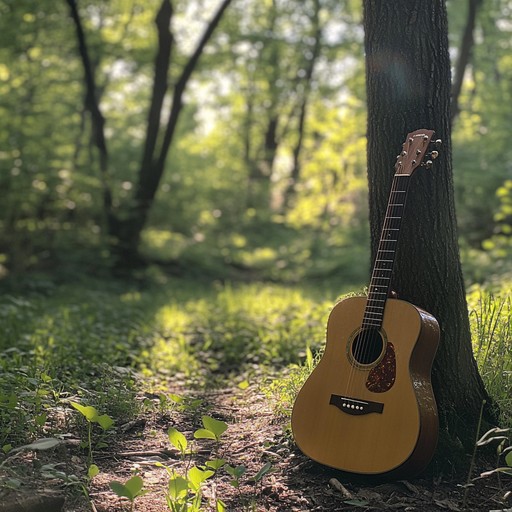 An instrumental track that brings to life the joy of walking through a breezy forest, with melodies that evoke happiness and a connection with nature