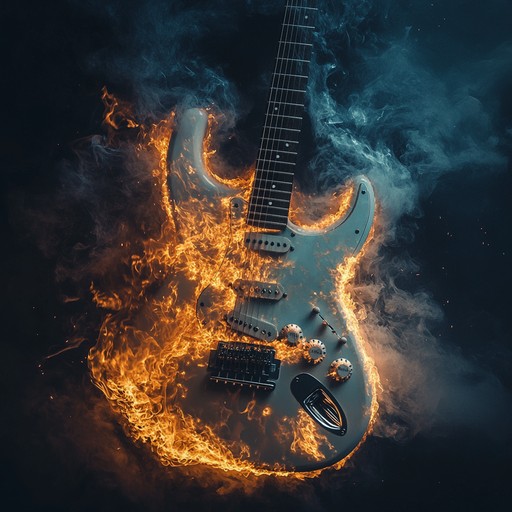 A powerful instrumental groove metal piece featuring heavy, syncopated guitar riffs, thunderous bass lines, and dynamic drum patterns, creating an intense and energetic listening experience.