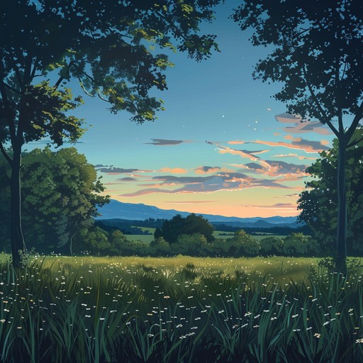 This soft and tranquil instrumental piece offers a gentle escape into the soothing embrace of a summer twilight, with delicate melodies and harmonious layers to foster peace and reflection.