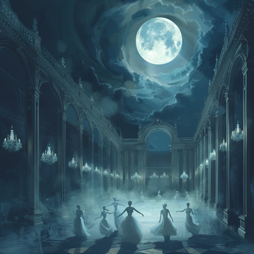 A brooding and dark waltz evoking the atmosphere of a haunted ballroom. The lilting 3/4 time signature pairs with uncanny melodies and eerie harmonies to create a chilling and suspenseful dance. Echoing footsteps add a ghostly presence, blending seamlessly with the creeping strings.