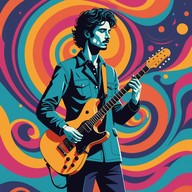 haunting solos over a deep psychedelic background