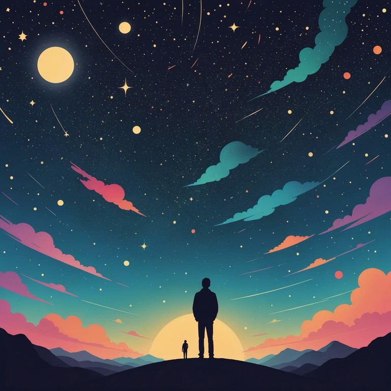 Crafted to inspire a sense of ascension and limitlessness, this track features euphoric, soaring synth lines intertwined with heavy dubstep beats, creating a space where the sky meets the stars. The dynamic rises and falls like the breathing of the cosmos, providing an auditory journey through nebulous dreams.