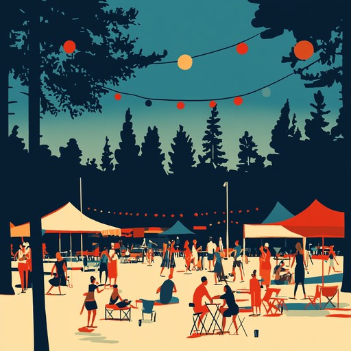 An upbeat suomipop instrumental that embodies the cheerful spirit of finnish summer, with lively synth melodies and rhythms inspired by the endless daylight and festive atmosphere.