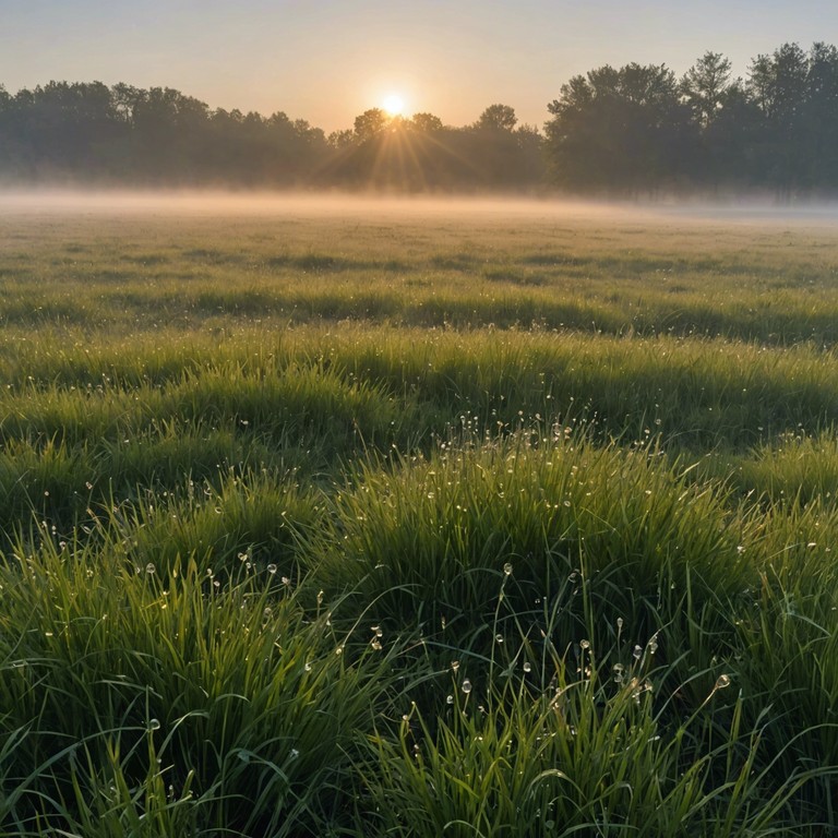 Echoes from the meadow invites listeners to a soulful retreat into nature's embrace, where each strum reflects the tranquility of rural life nestled in lush landscapes.