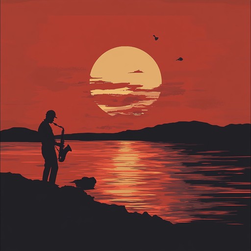 A mesmerizing blend of upbeat swing rhythms and a subtle touch of melancholy, this instrumental piece paints a vivid picture of joyful goodbyes tinged with nostalgia. The saxophone leads the melody, weaving through emotions that leave an imprint on the soul.