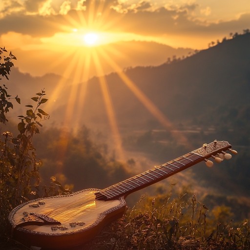 Immerse in a soothing melody that captures the first light of dawn, awakening the spirit and inspiring new journeys. The music flows gently, resonating with the soulful essence of hindustani classical, featuring traditional ragas and rhythmic patterns that evoke a sense of renewal and optimism