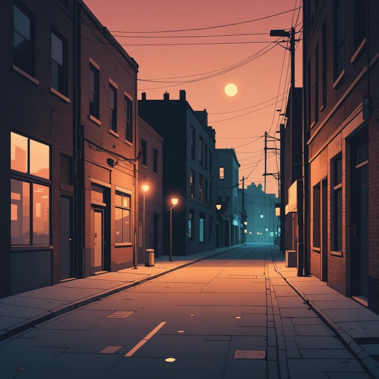 The sound of an accordion weaves through the backdrop of a reggaeton rhythm, creating a blend that is both reflective and subtly energetic. This track tells a story of silent city alleyways at dusk, evoking the feel of solitude amidst the urban landscape.